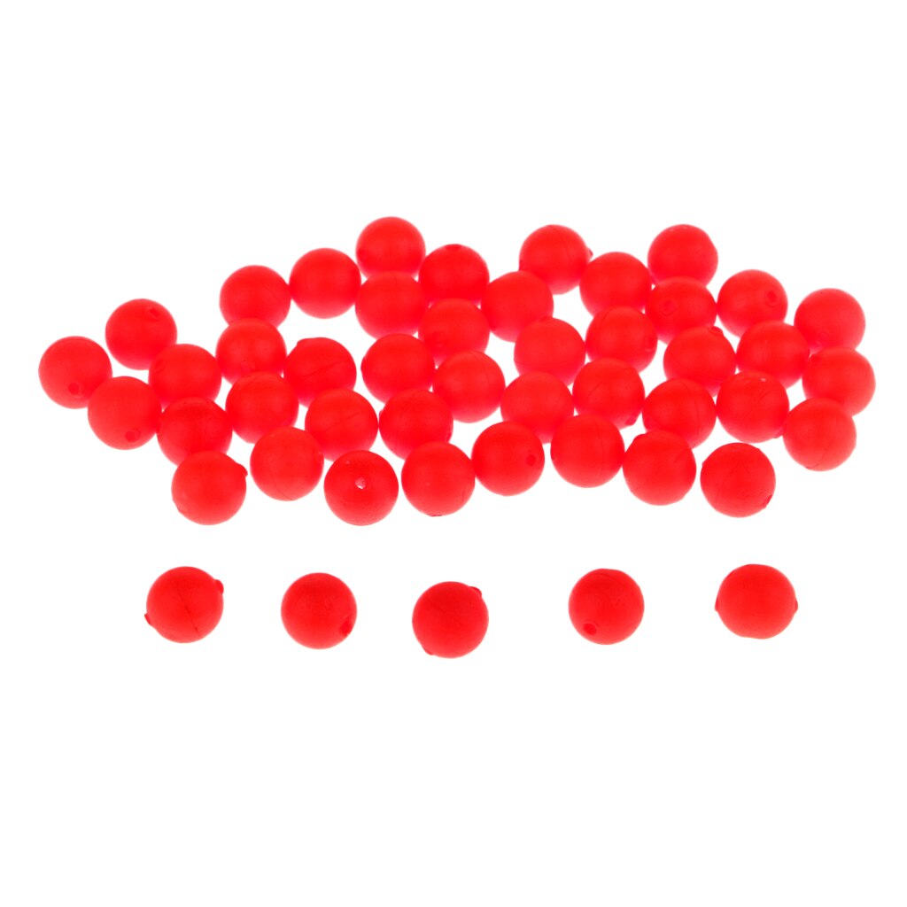 50pcs Foam Indicators Fly Fishing Float Bright Color Buoyancy Bobbers