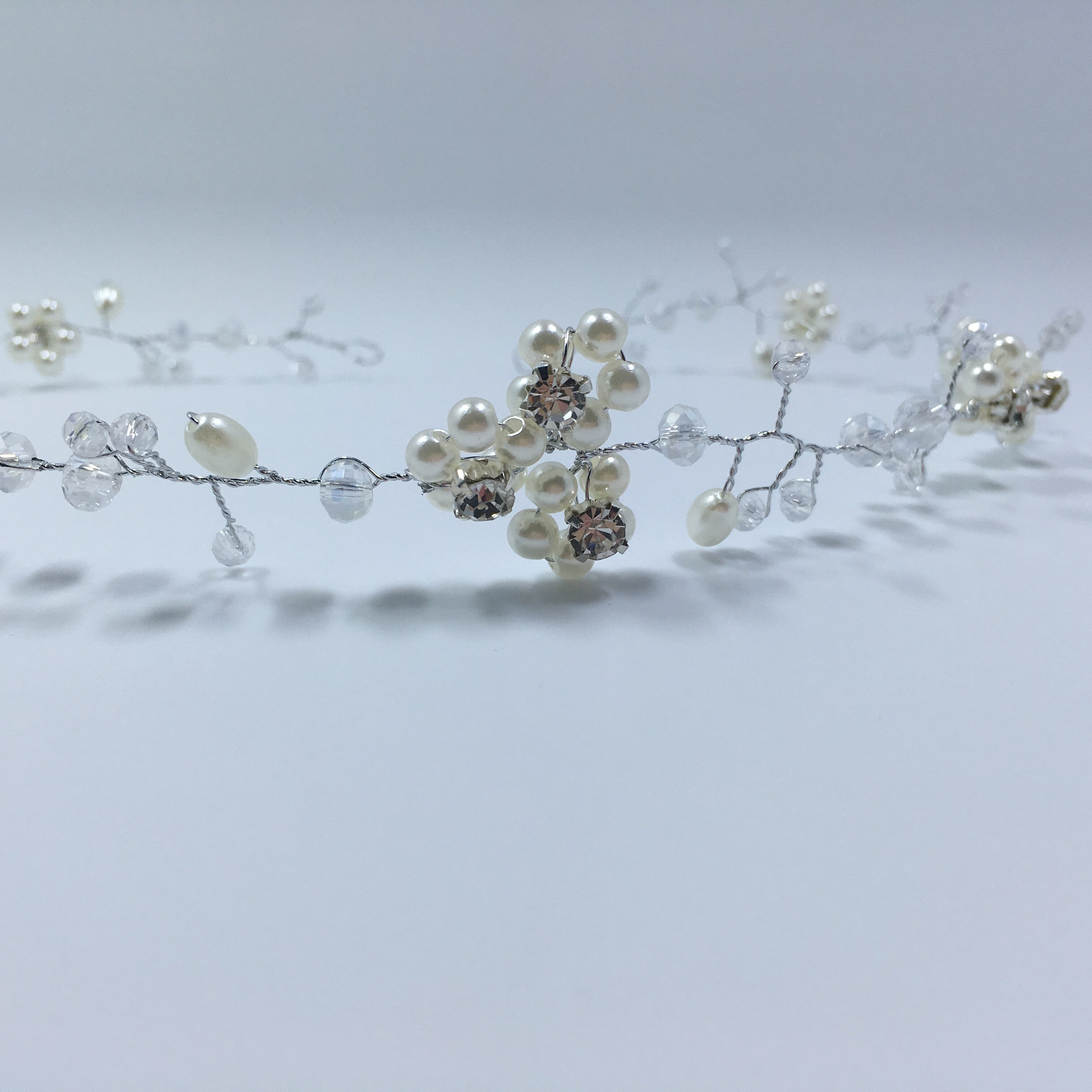 Wedding Bridal Hair Accessory Jewelry For Women Simulated Pearl Hair Bands Bridesmaid Headband Jewelry