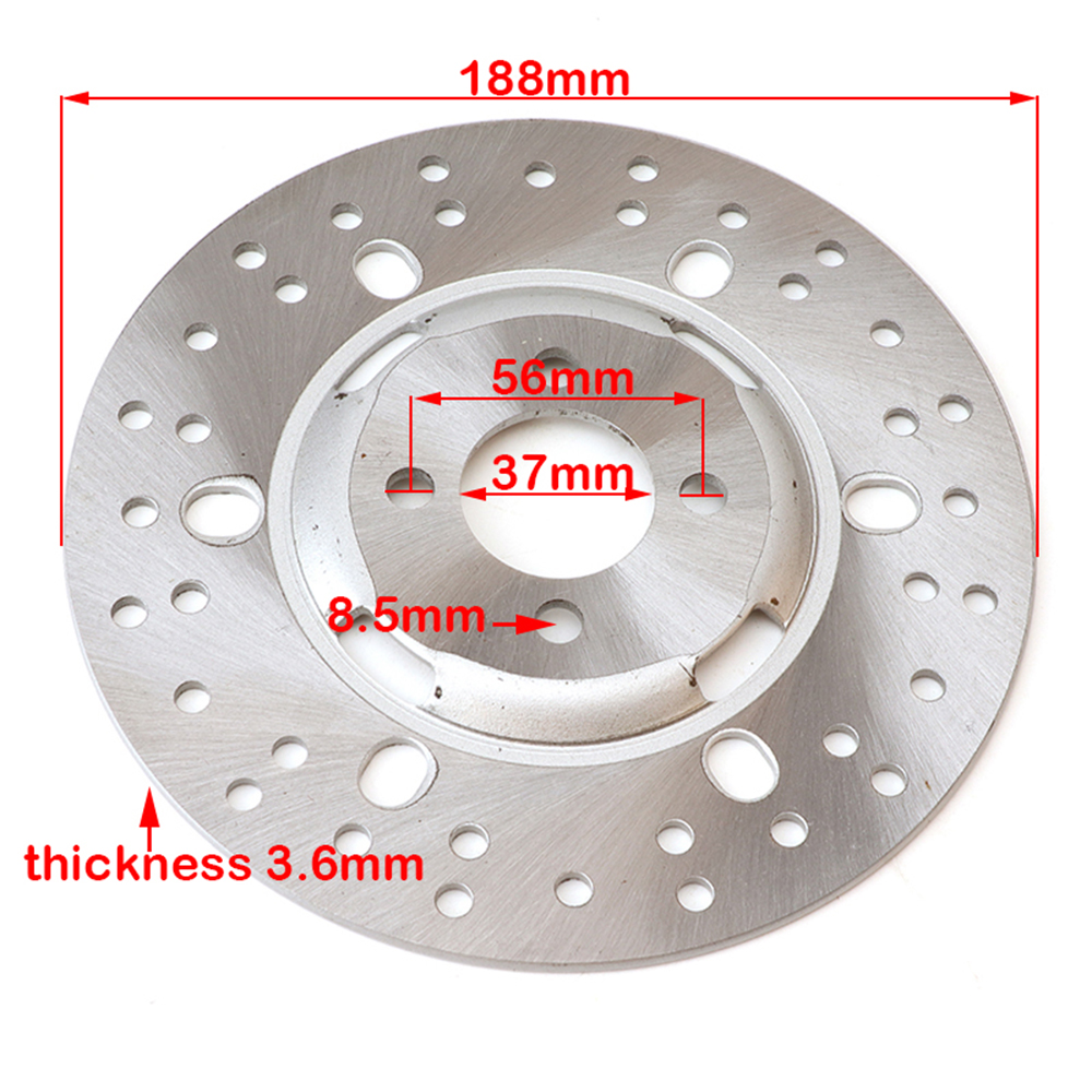 ATV Rear Hydraulic Disc Brake System Foot Brake Assembly For DIY China 150cc 200cc 250cc UTV Buggy Quad Bike Taotao Accessories
