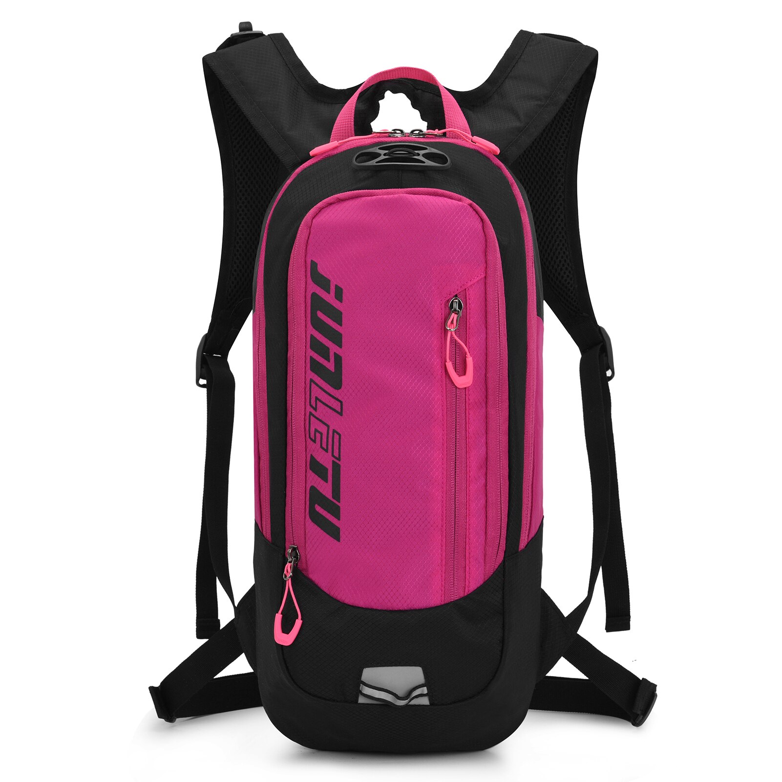 JUNLETU-mochila de ciclismo transpirable, ligera, para deportes al aire libre, acampada, senderismo, viajes, paquete de hidratación: Rose Red