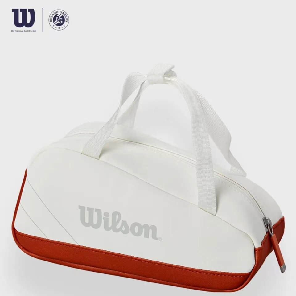 Wilson PU lederen kleine handtas Super Tour Tennisaccessoires Tas Roland Garros Mini reistas Racketsport ﻿