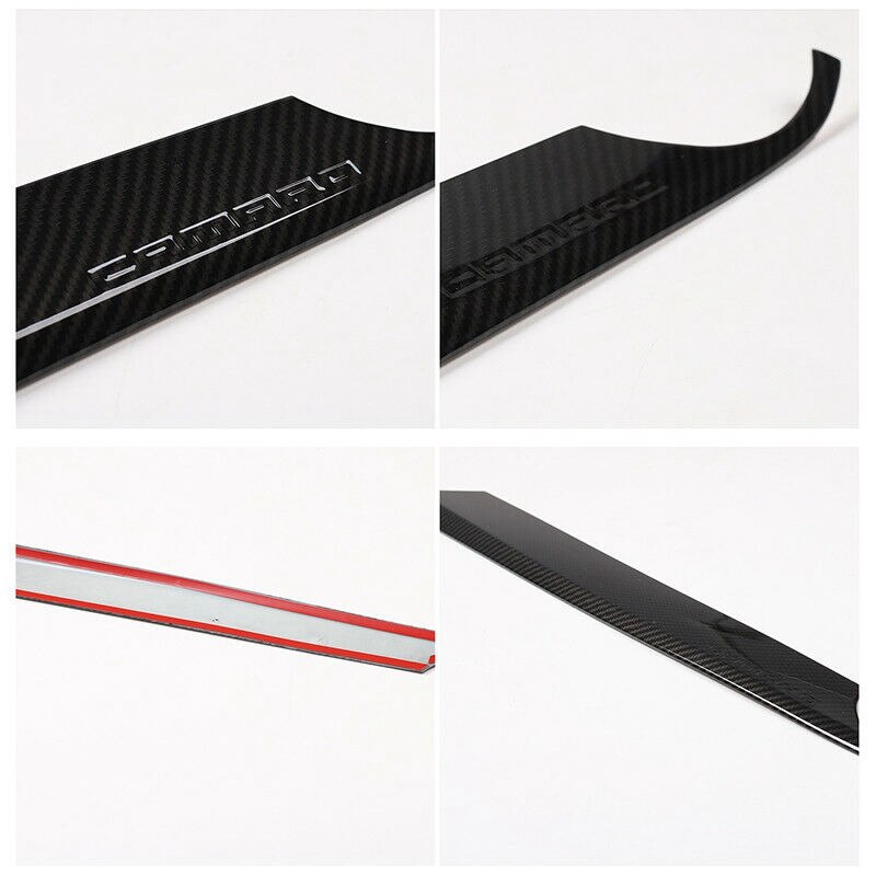 Copilot Dashboard Panel Cover Trim Carbon Fiber for Chevrolet Camaro + KO