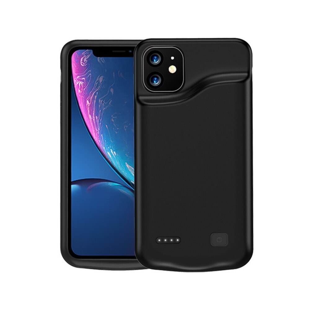 Battery Case For iPhone 11 Pro Max 6000mAh Slim Power Bank Charing Case For iPhone 11 External Back Pack Battery Charger Case