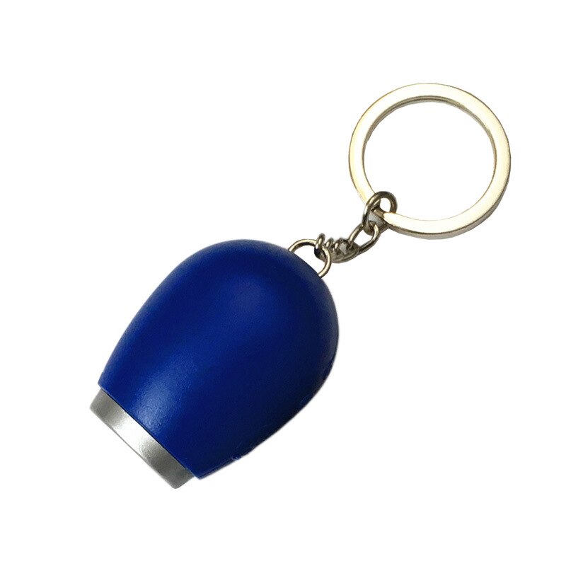 Mini Digitale Projectie Klok Draagbare Led Wall Plafond Tijd Projectie Horloge Magic Nachtlampje Elektronische Klok Sleutelhanger Decor: Keychain blue