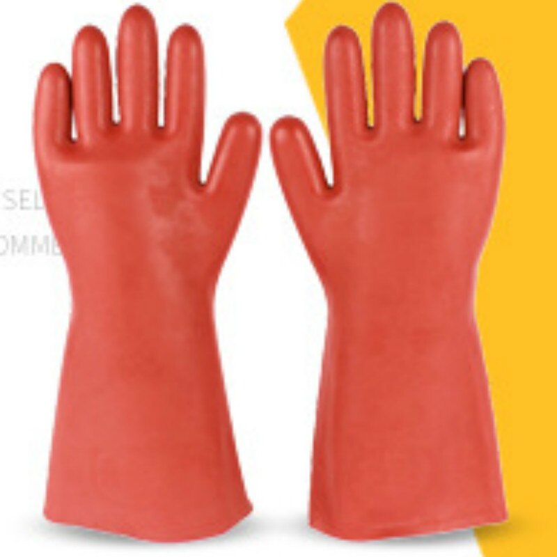 Geïsoleerde Handschoenen Elektrische Beschermende Handschoenen Live Werkhandschoenen Hoge-Voltage Rubberen Handschoenen Handschoenen Werk Handschoenen