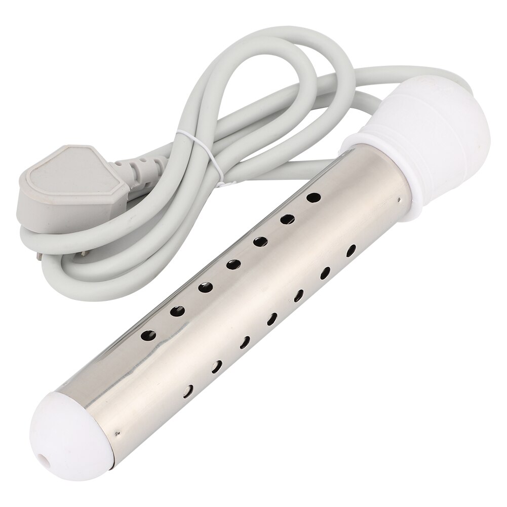 Calentador de inmersión de 2500W, varilla para calentar agua eléctrica de acero inoxidable para uso doméstico, enchufe AU, herramienta de 220V