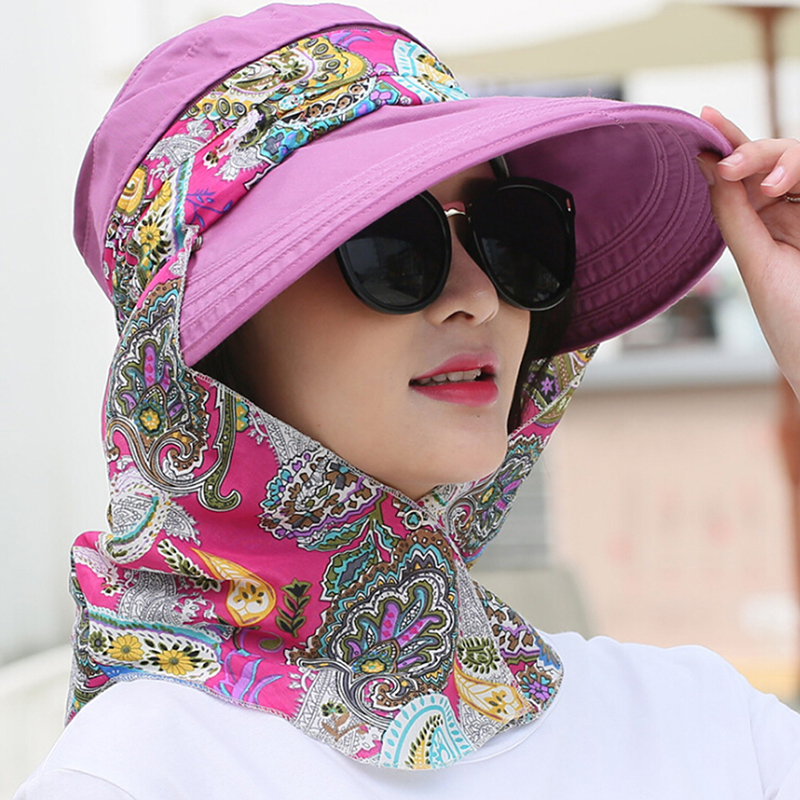 Sommer Strand Sonnenblende Damen Anti-Uv Blumen- Breite Krempe Faltbare Sonnenhut Kappe Mädchen Hüte Kappen Chapeu Paille Femme Sonnenhut für Frauen