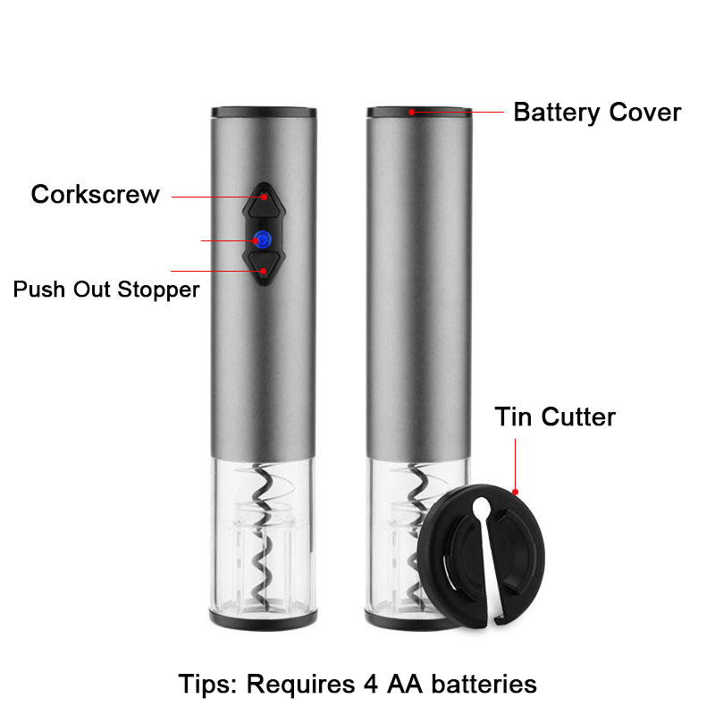 Mini Wine Bottle Opener with LED Night Light Rechargeable USB Corksrew Home Accessories Praty Bar Tool Adult
