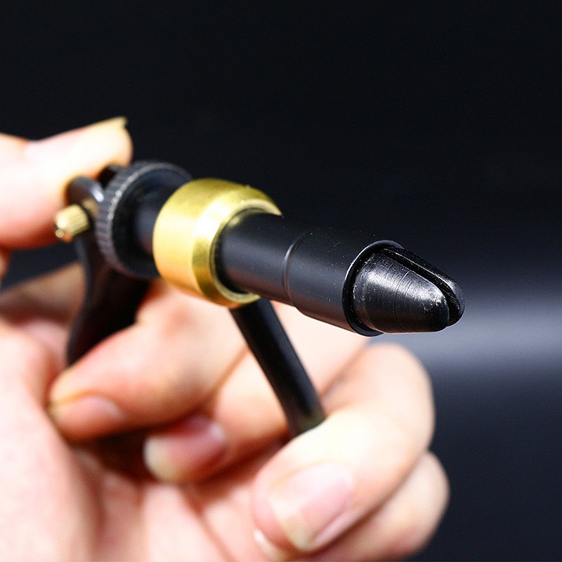 Royal Sissi 1set portable classic Vise Fly Tying Vise with steel hardened jaw &C-Clamp&lever action durable fly tying tools