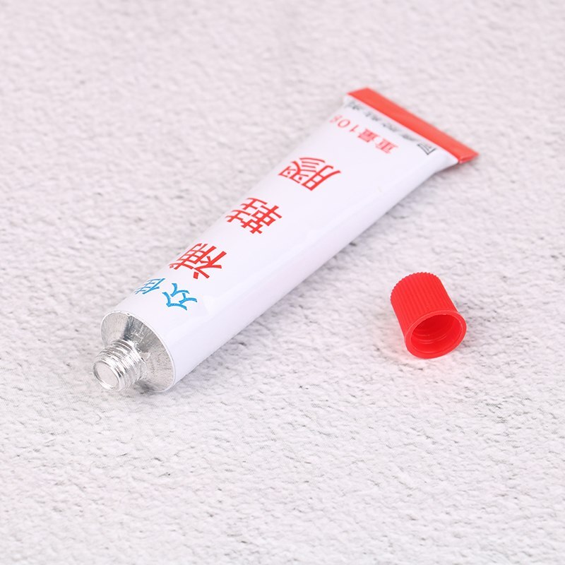 1pc superlim reparasjon sterkt flytende skinn gummi klut gummi plast hurtig tørr epoksy lim vanntett skrivesaker sett