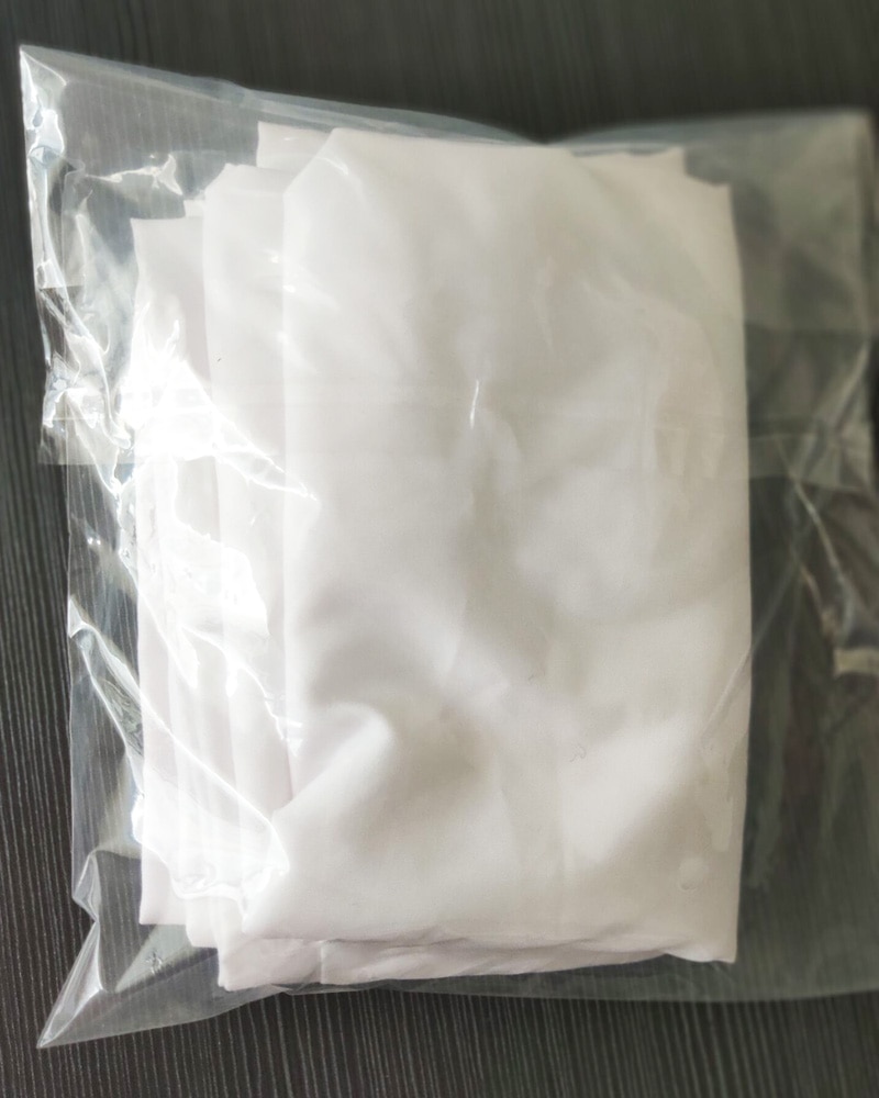 150*50cm ren hvid pudebetræk 100%  polyester pudebetræk med lynlås krop pudebetræk dakimakura til sengesove: Default Title