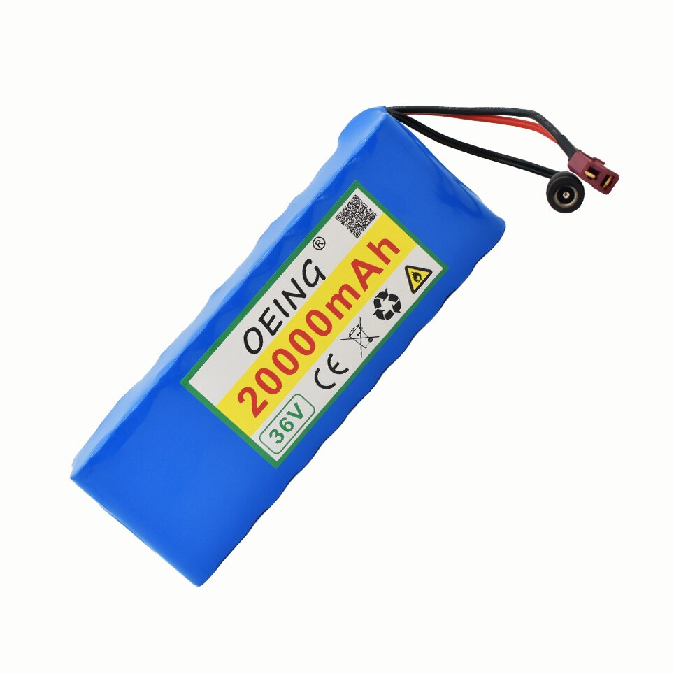 Nieuwste originele 36v 20ah 10 s 2p 18650 oplaadbare batterijpack 20000 mah, aangepaste fietsen, elektrische voertuigen 42v bescherming