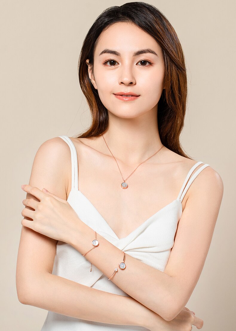 S925 Herz bilden Aromatherapie Armbinde Ätherisches Öl Schmuck Duft Öl Halskette Für Freundin