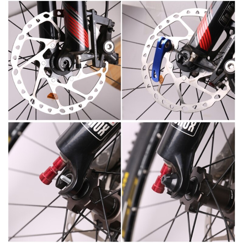 145/175mm MTB strada bicicletta clip leva assale mozzo ruota bicicletta spiedini anteriore posteriore QR asse a sgancio rapido spiedini W91C