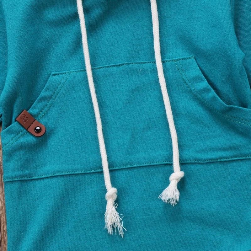 2017 marca nuovo bambino infantile Del bambino Delle Ragazze Dei Ragazzi Vestiti vestito con Cappuccio superiore A Manica Lunga Tuta Tuta Regali di Natale Vestiti Casuali