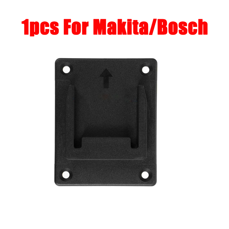 Soporte para máquina, estante de almacenamiento de batería para baterías Makita/Bosch/Dewalt/Milwaukee de 18V, soporte para herramientas de montaje en pared, dispositivos de fijación, 1 ud.: Beige