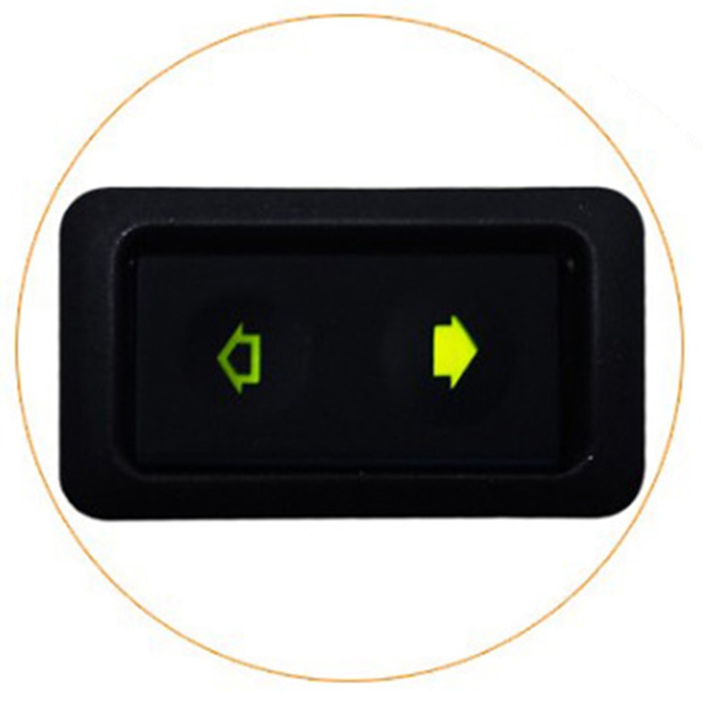 Electric Power Window Switch Button For All Autos with Green LED Light Car Button Switch 12V/24V Car Accessories