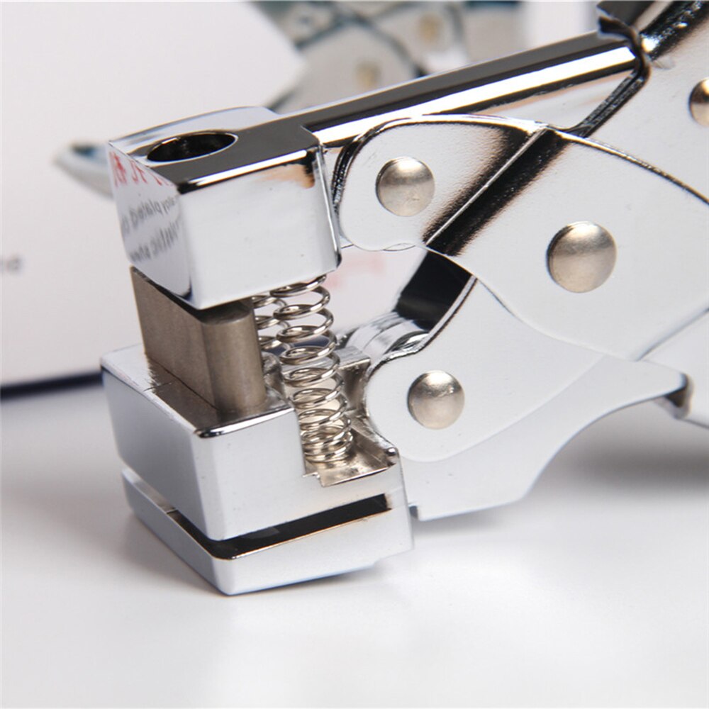 1pcs T Shape Hole Punch Butterfly Shape Hanging Holes Punches Manual PVC Card Punch and ID Card Slot Hole Punch