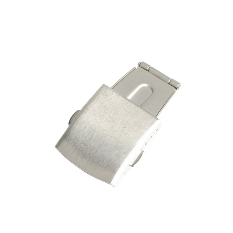 Dubbele Drukknop Vouw Sluiting Gesp voor Horloge Band Deployment Vouw Gesp Rvs 12mm, 14mm, 16mm, 18mm, 20mm, 22mm