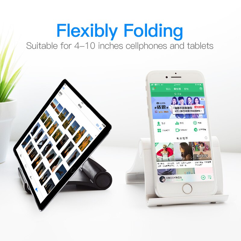Vention Phone Holder Stand Mobile Smartphone for Tablet Stand iphone Desk Cell Phone Holder Stand Portable Moble Mobile Holder