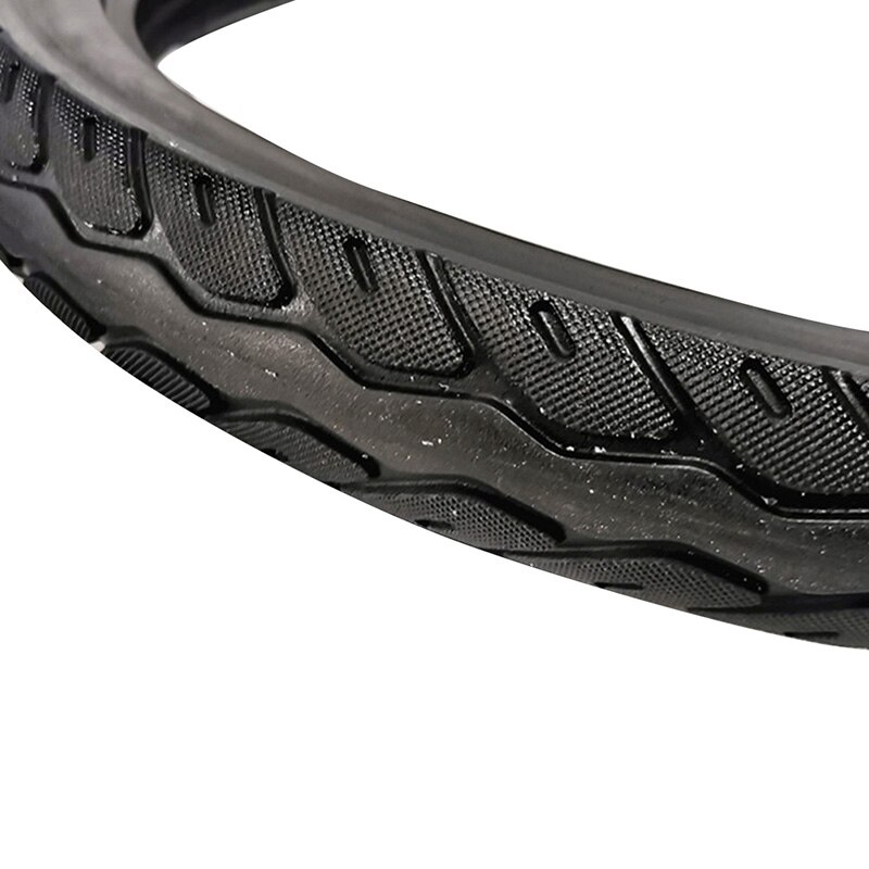 16 Inch 16 x 1.75 Bicycle Solid Tires Bicycle Bike Tires 16 x 1.75 Black Rubber Non-Slip Tires Cycling Tyre