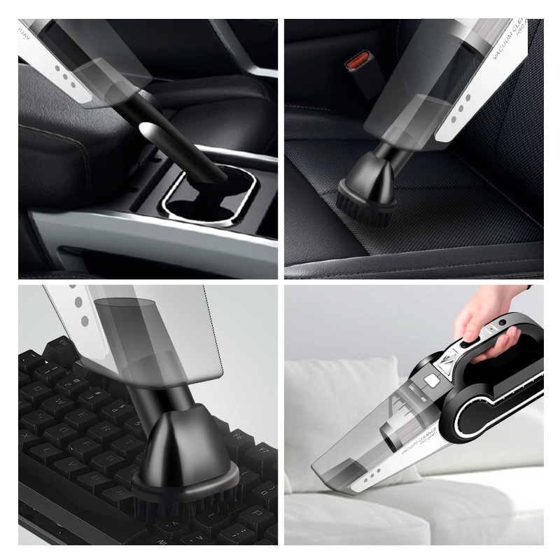 Portable car vacuum cleanerHandheld automatic vacuum cleaner Wet and dry dual purpose strong suction home car vacuum cleaner