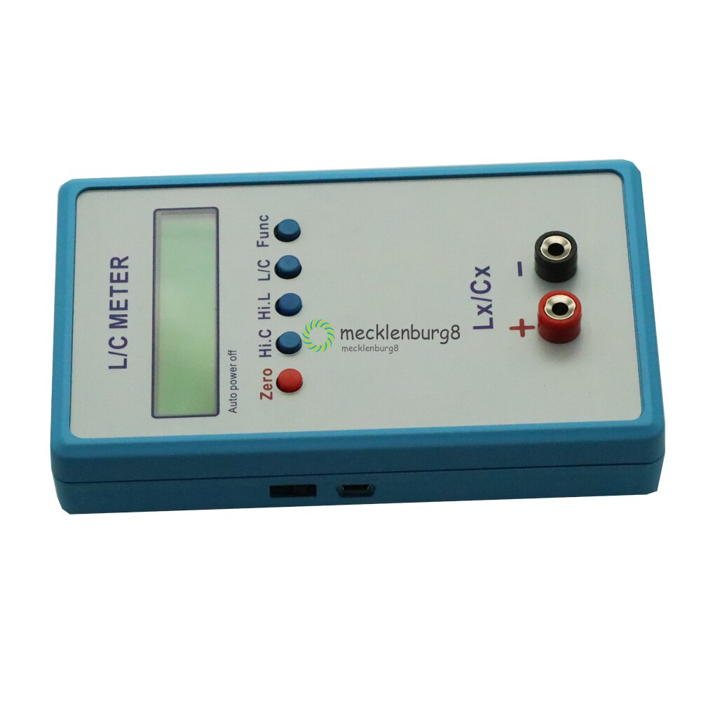 Handheld Capaciteit Inductie L/C Teller LCR LC200A Multimeter Elektrische Brug Geel LCD Display Instrument voor Meten