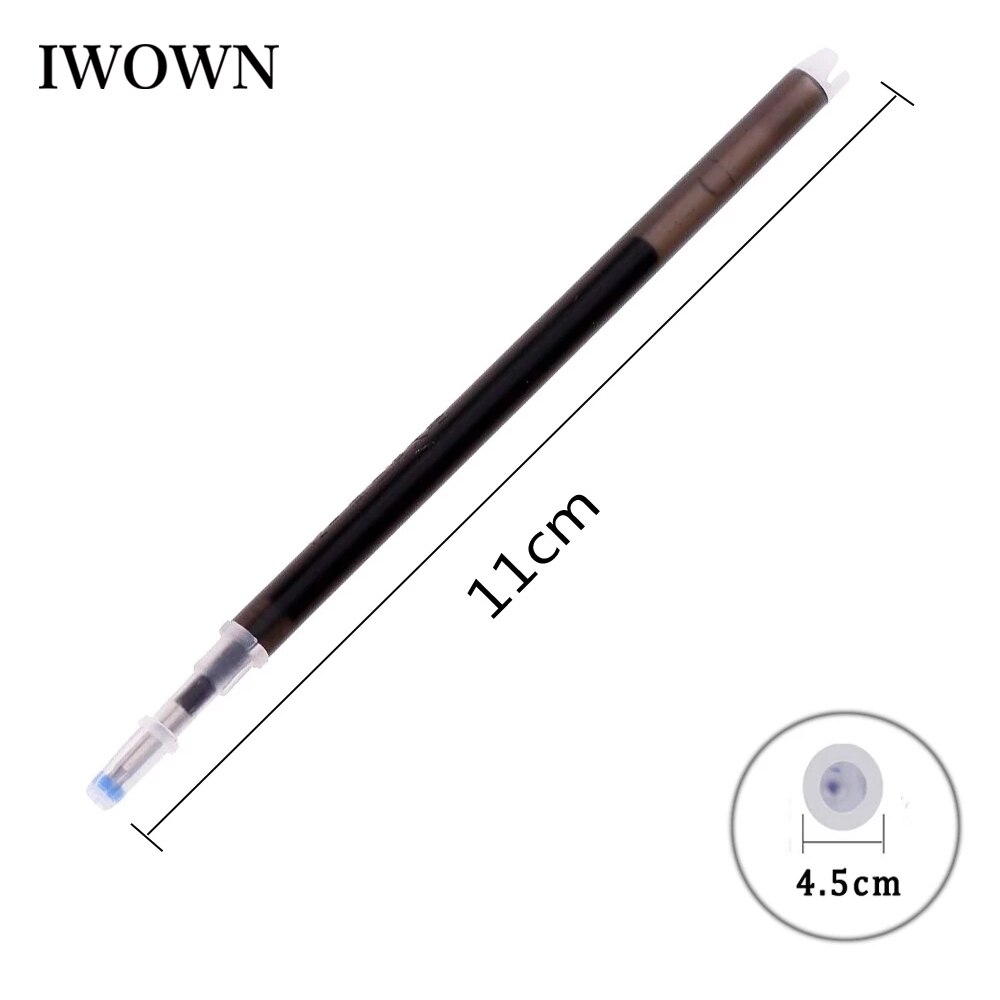 20Pcs Hoge Temperatuur Verdwijnen Stof Marker Pen Tijdelijke Markering Warmte Uitwisbare Vullingen Voor Stof Kleermakerij Naaien Tool
