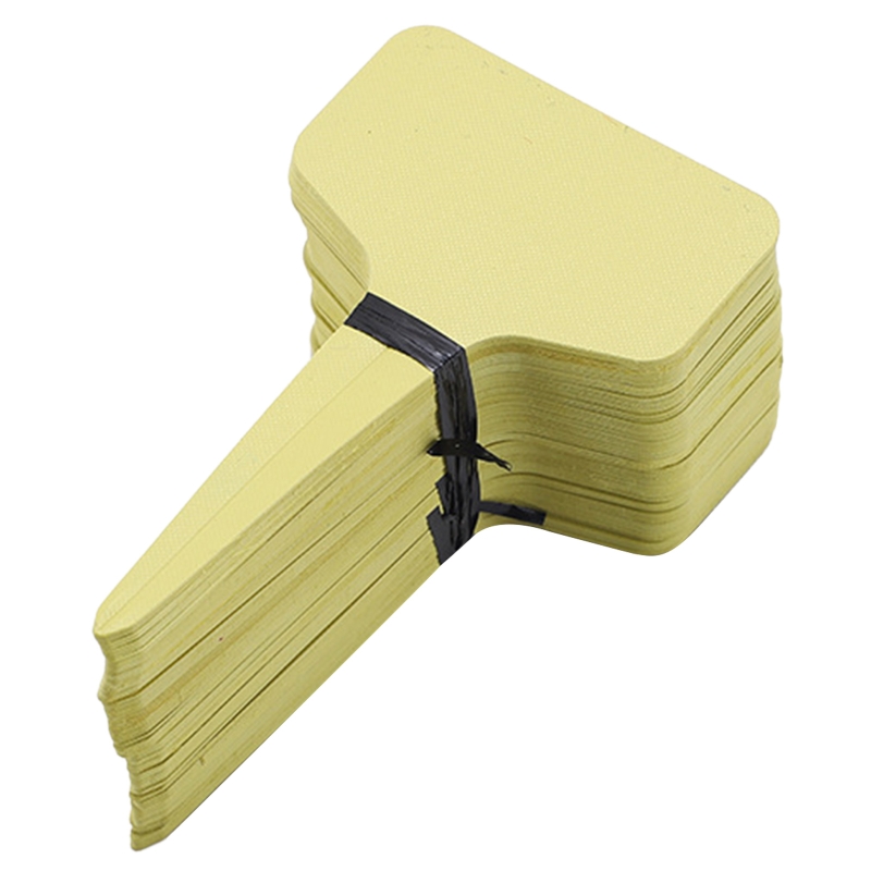 100pcs etichette per piante da giardino etichette per insegne in plastica marcatori per vivai vasi da fiori semi erbe in vaso etichette marchio di classificazione: Y