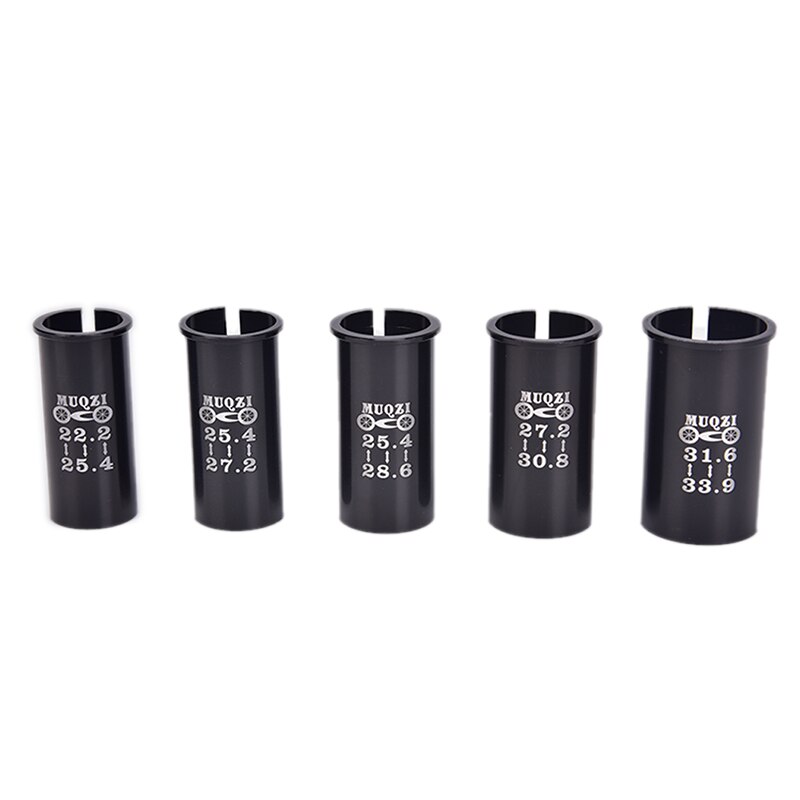 vélo tige de selle Tube tige de selle réducteur manchon adaptateur 25.4-27.2,27.2-30.8,31.6-33.9,25.4-28.6,22.2-25.4 ajuster le diamètre