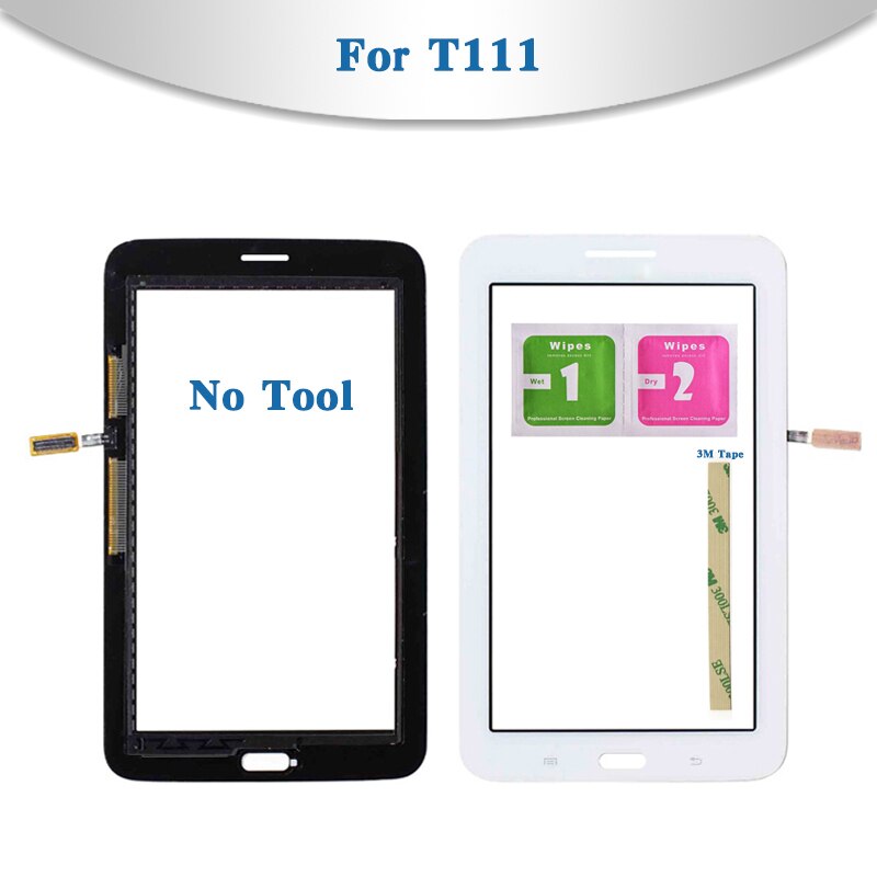 Voor Samsung Galaxy Tab 3 Lite 7.0 SM-T110 SM-T111 T110 T111 Tablet Touch Screen Digitizer Sensor Voor Outer Glas Lens panel