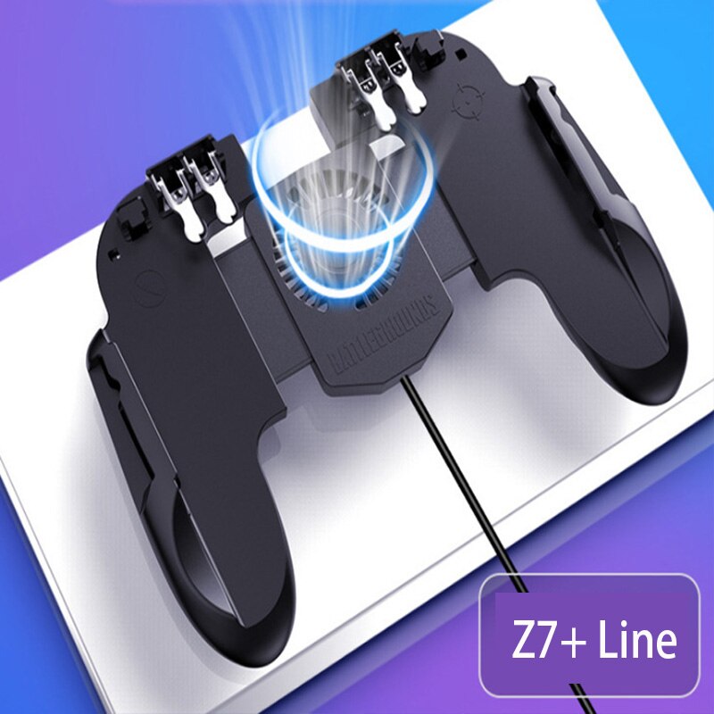 Mobile Phones Radiator Fan Cooler USB Gamepad Holder For Black Shark Xiaomi Huawei Iphone Samsung Accessories: Z7 And line