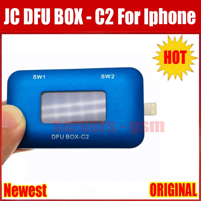 JC DFU Box-C2 iPhone fond de panier restaure le modèle de lecture d'informations SLN ECID actuel de l'écran de tension USB