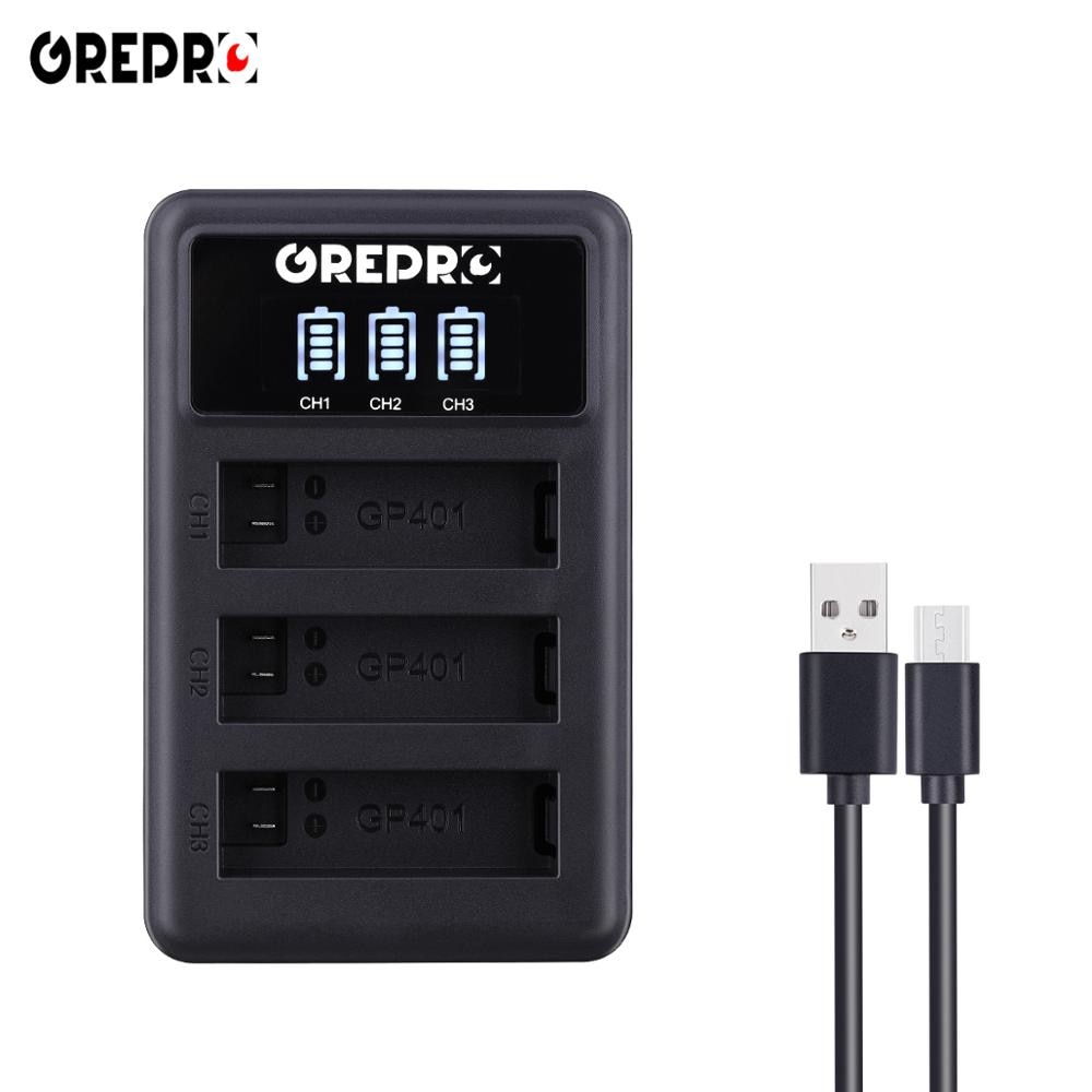 3 st 1680 mah gopro hero 4 ahdbt -401 batteri+ led 3- platser usb-laddare för gopro hero 4 gopro ahdbt -401 actionkamera batteri