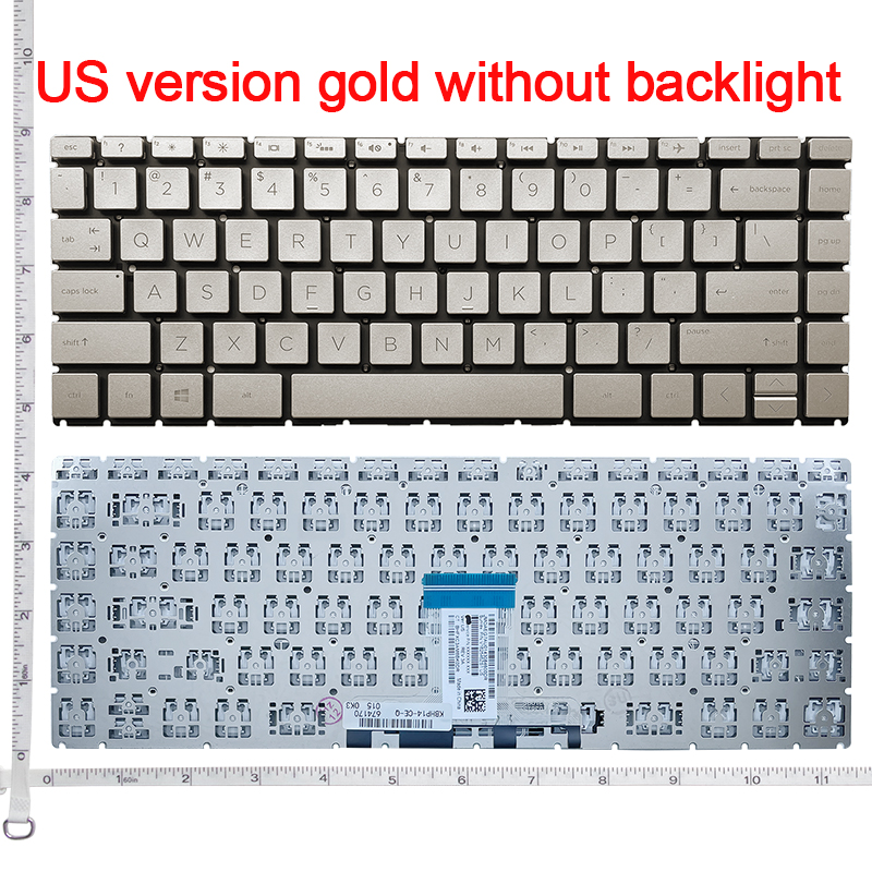 US English Laptop Keyboard For HP 14-DA 14-BD 14-CB 14-CC 14-DQ 14-FQ 14-DK 14-DH 14-CE 14-CK 14-CY 14-CF 14-CM 114-DG: pink