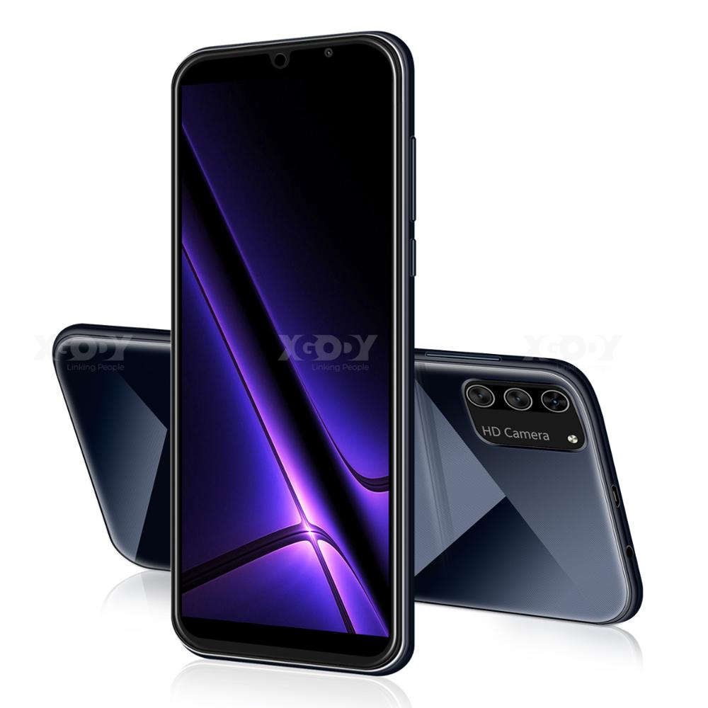 XGODY S20Mini 5.5 "Smartphone Android 9.0 18:9 plein écran 1GB 4GB MT6580 Quad Core 5MP caméra 2500mAh GPS WiFi 3G Mobile