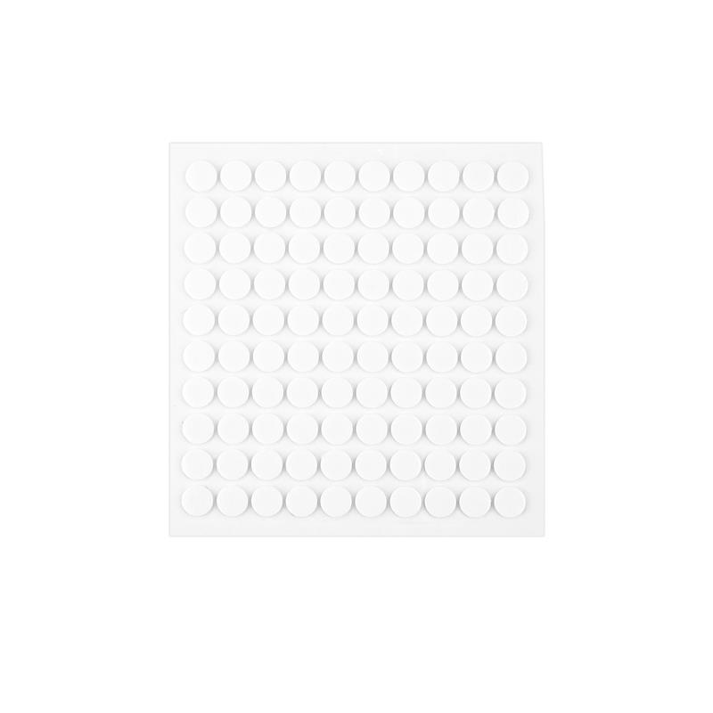 Lote de pegatinas adhesivas para mecha de velas, cinta adhesiva de espuma resistente al calor de doble cara para cera, soporte de Base fija, suministro para fabricación de velas: Rojo