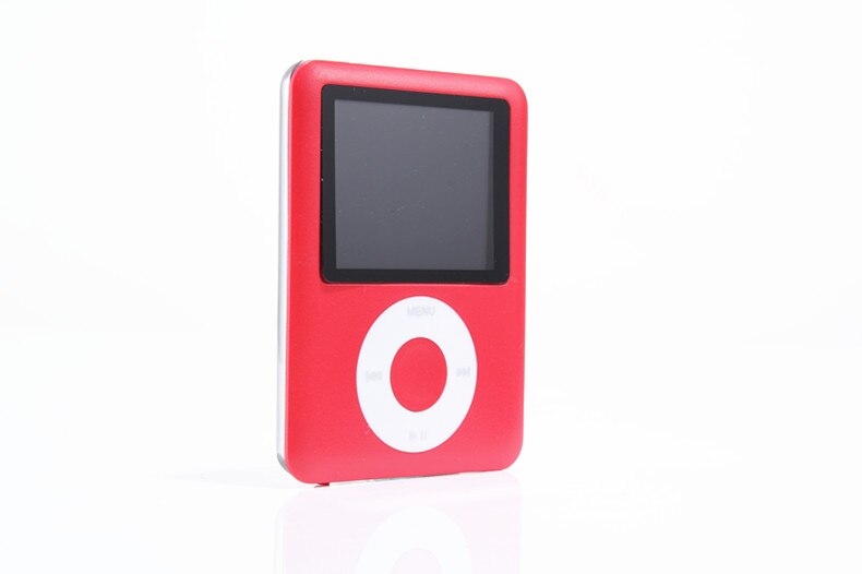 MPLSBO 6 colori 1.8 pollice Schermo LCD MP3 MP4 Music Player Custodia in metallo 16 GB 32 GB di Sostegno del Giocatore MP4 E-Book di Lettura Radio FM: Rosso / 16GB