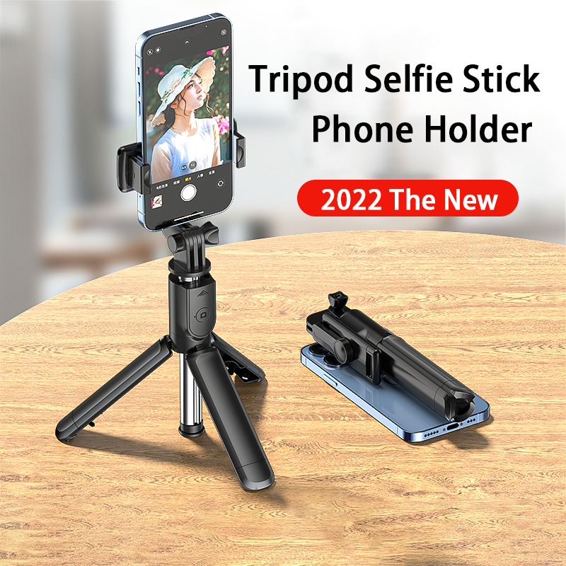Tripod 3 Axis Handheld Selfie Stick Flexible Selfie Stick for iPhone Samsung Xiomi Huawei Phone Holder Tripod for Phone