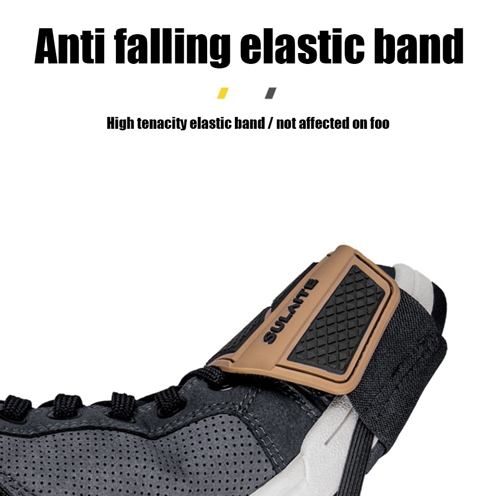 Zapatos protectores de Moto para hombre, protectores de calzado duraderos y ajustables, accesorios para Moto