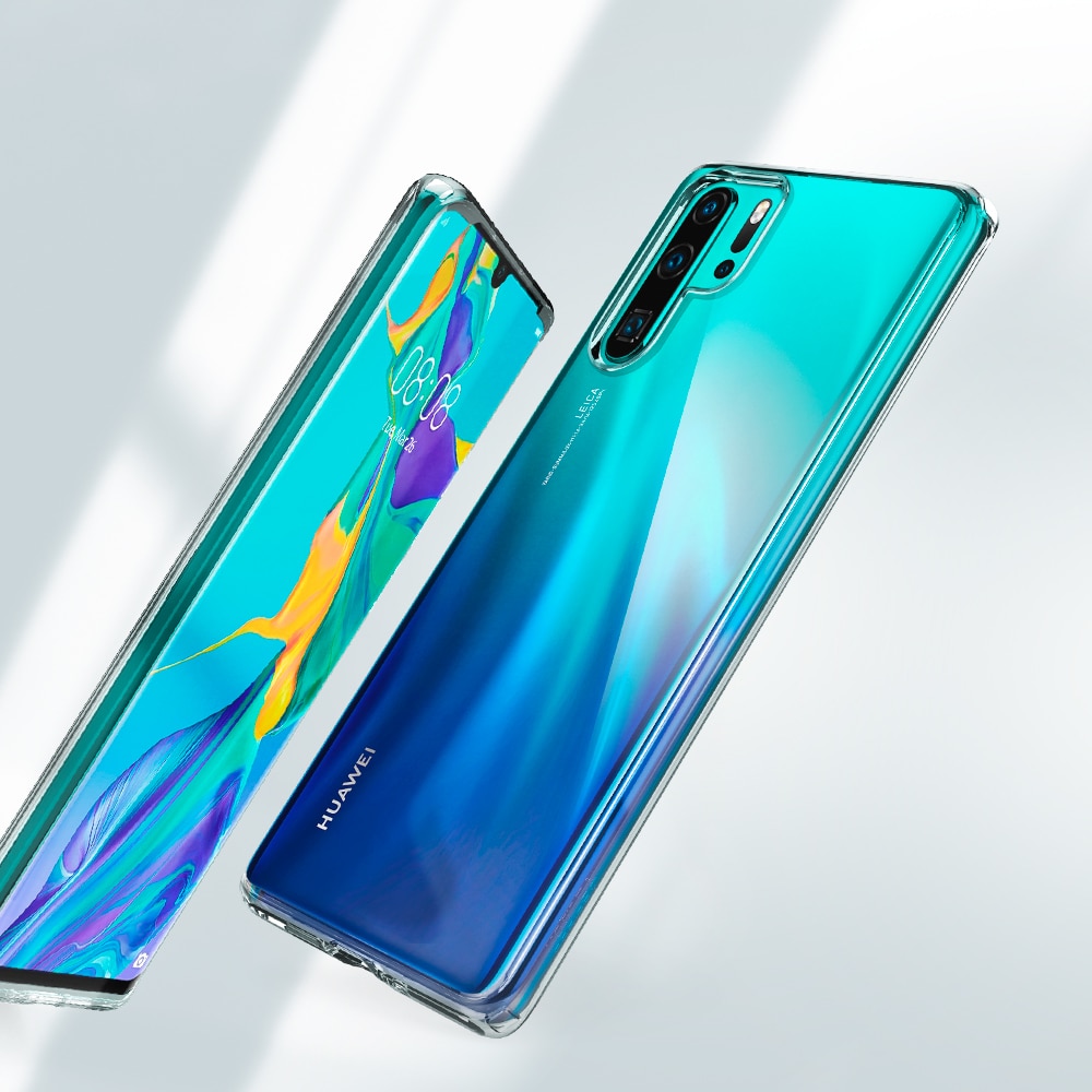 100% Originele Spigen Huawei P30 Pro/P30 Case Ultra Hybrid Clear Hard Panel Flexibele Bumper Hybrid Gevallen