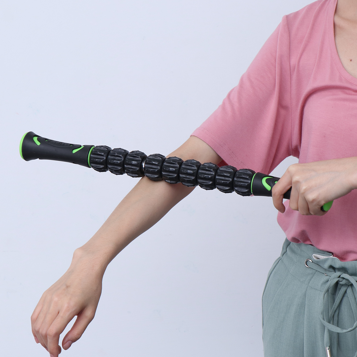 1Pc Roller Stick Muscle Roller Tool Yoga Rollers Body Massager for Travel Trip
