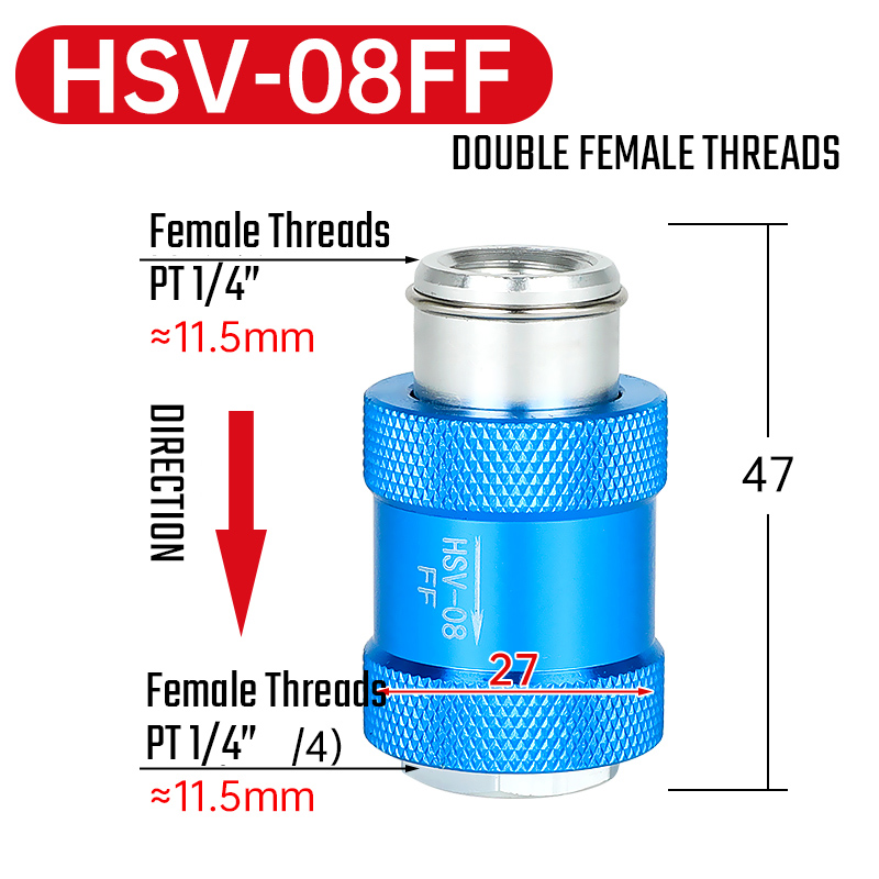 Hand Slide Valve LAIZE HVS Air Flow Switch Hand Slide Valve Manual Passing Control Sun Rise & Airtec Type: PURPLE