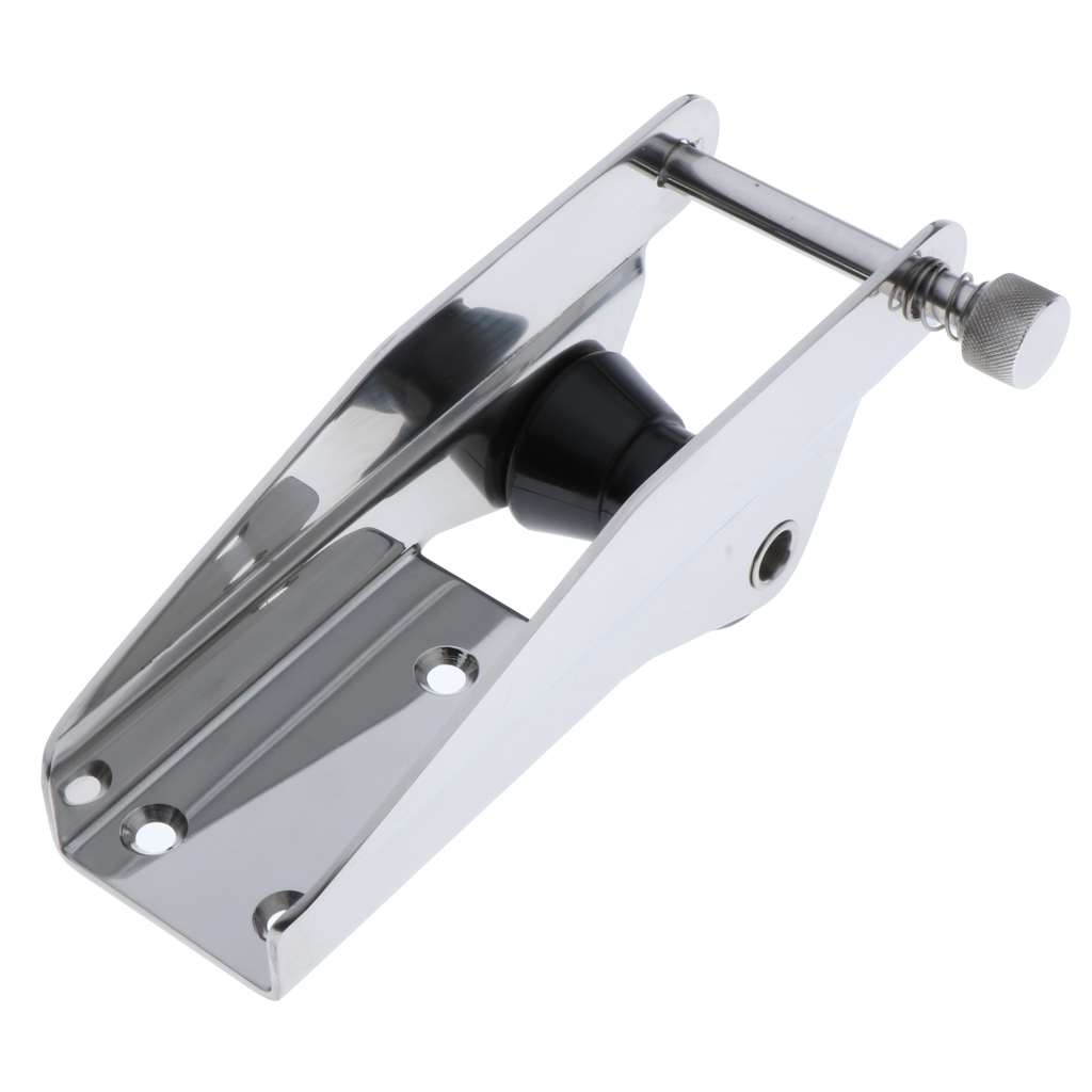 Stainless Steel Bow Boat Anchor Roller Bracket Rubber Roller 200mm For Fixed - Foto 4