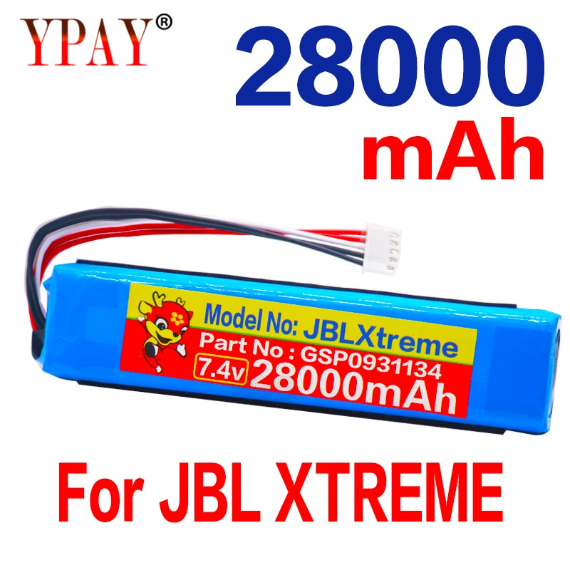 Hoge Capaciteit 28000 Mah GSP0931134 Batterij Voor Jbl Xtreme Xtreme Speaker Batterijen