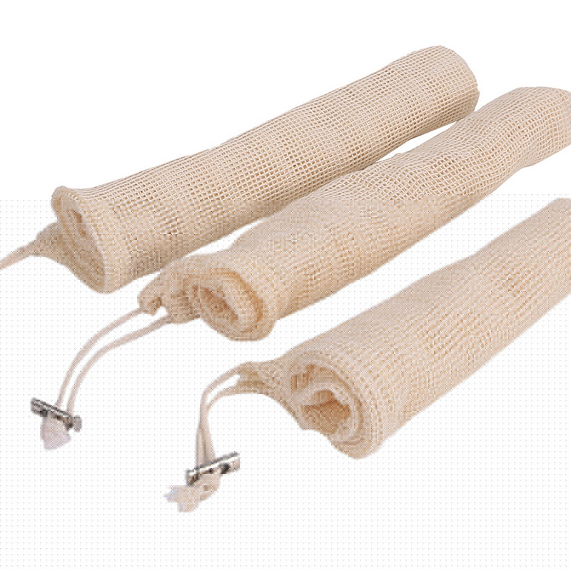 Markt tas milieuvriendelijke herbruikbare natuurlijke katoenen mesh groente en fruit tassen opbergtas keuken organisatie manden