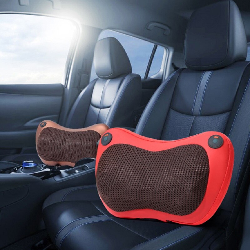 Massager Neck And Back Massage Roller Electric Shiatsu Massage Pillow Body Massager Electric Massage Cushion For Home Auto