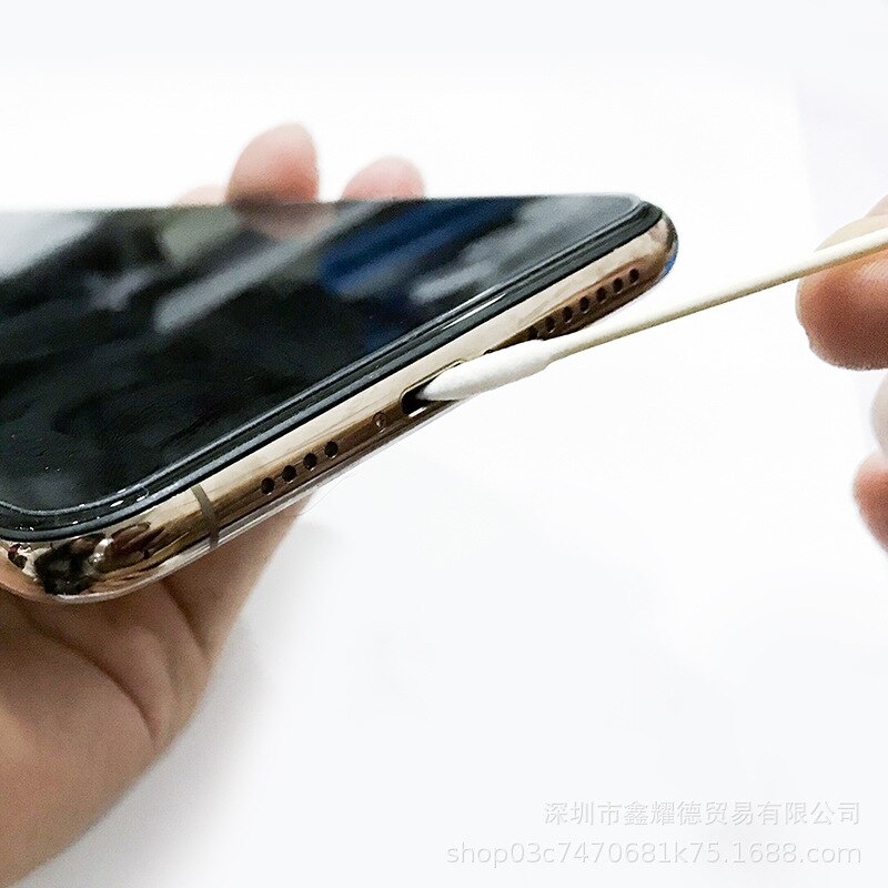 For Apple Airpods Case 25x Cotton Disposable Stick Cleaning Tool For AirPods 2 1 3 Pro Earphone Phone Charge Port For Airbods