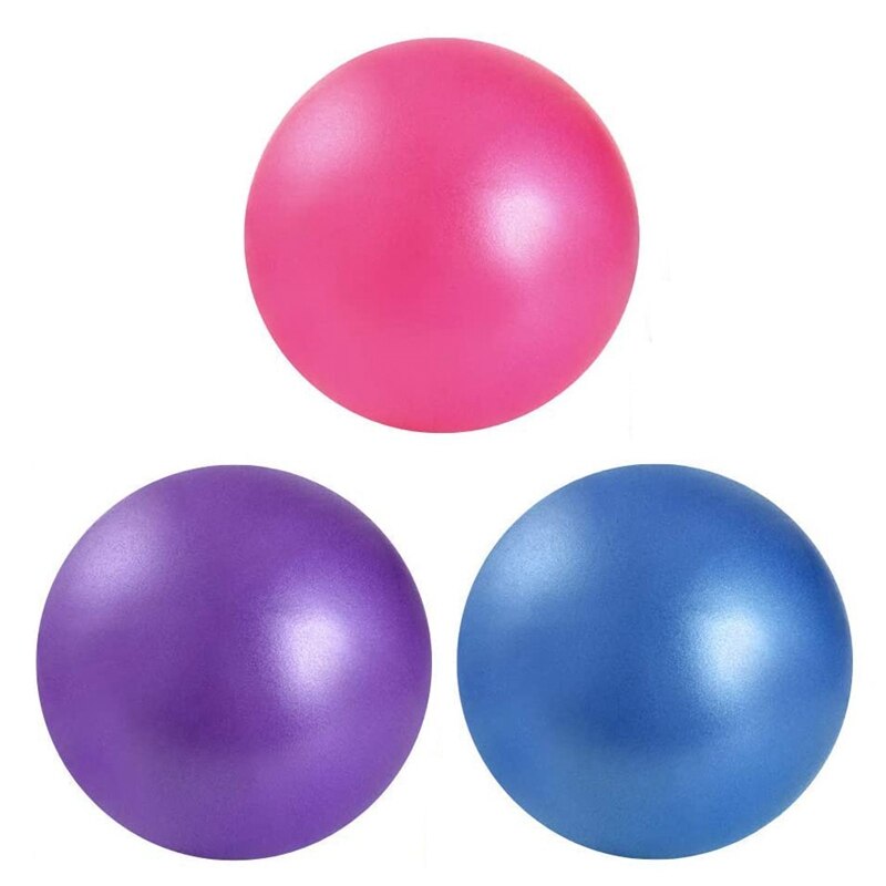 ELOS-25cm Pilates Bal Mini Oefening Bal Slip Ballen Met Opblaasbare Stro Voor Yoga Pilates Exercise Training Gym: Default Title