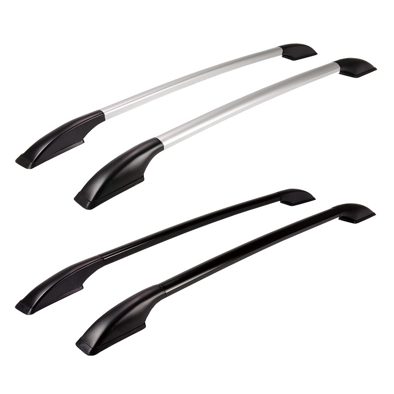 Barres décoratives de porte-bagages de barre latérale de barres de toit de trou libre adaptées pour Peugeot 207 206 2005 06 07 08 09 10 11 12 13 DA030